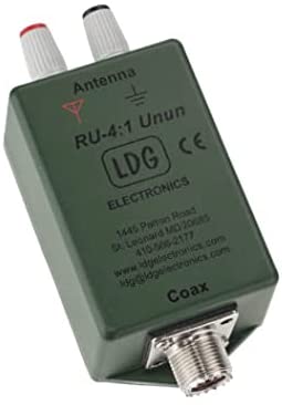 RU-4:1 RU4:1 LDG Original 4:1 Unun Impedence Transformer for Ground Mounted Vertical Ham Radio Operation - 200W PEP