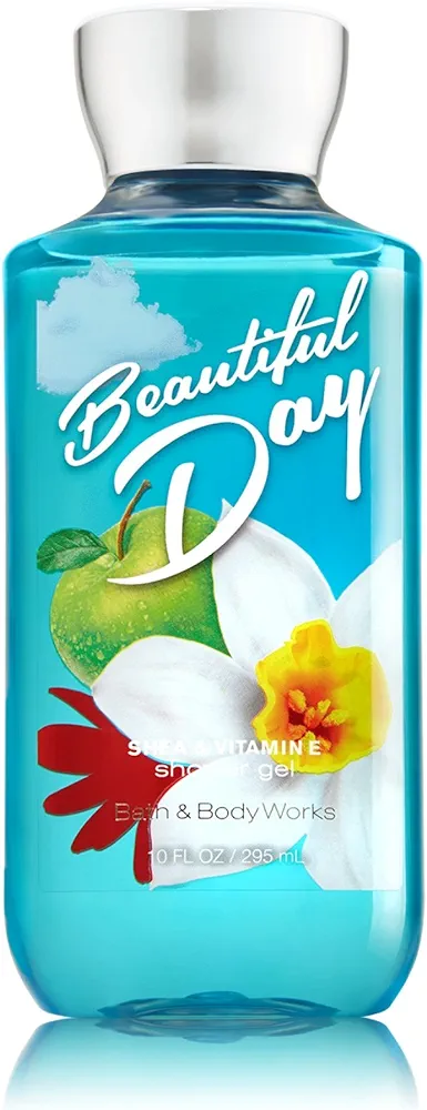 Bath & Body Works Signature Collection Shower Gel Beautiful Day, 10 Ounces, Packaging May Vary