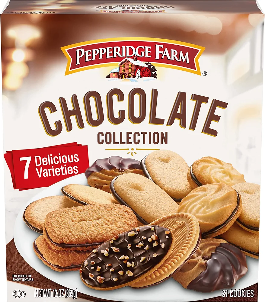 Pepperidge Farm Chocolate Collection, 7 Cookie Varieties, 13-oz Box