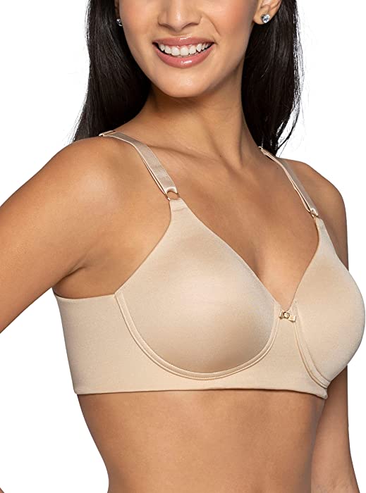 Vanity Fair Women's Full Coverage Beauty Back Smoothing Bra (34B-42D)