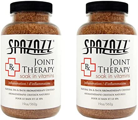 Spazazz Aromatherapy Spa and Bath Crystals -Therapy (2 Pack) (Joint Therapy - 2pk)