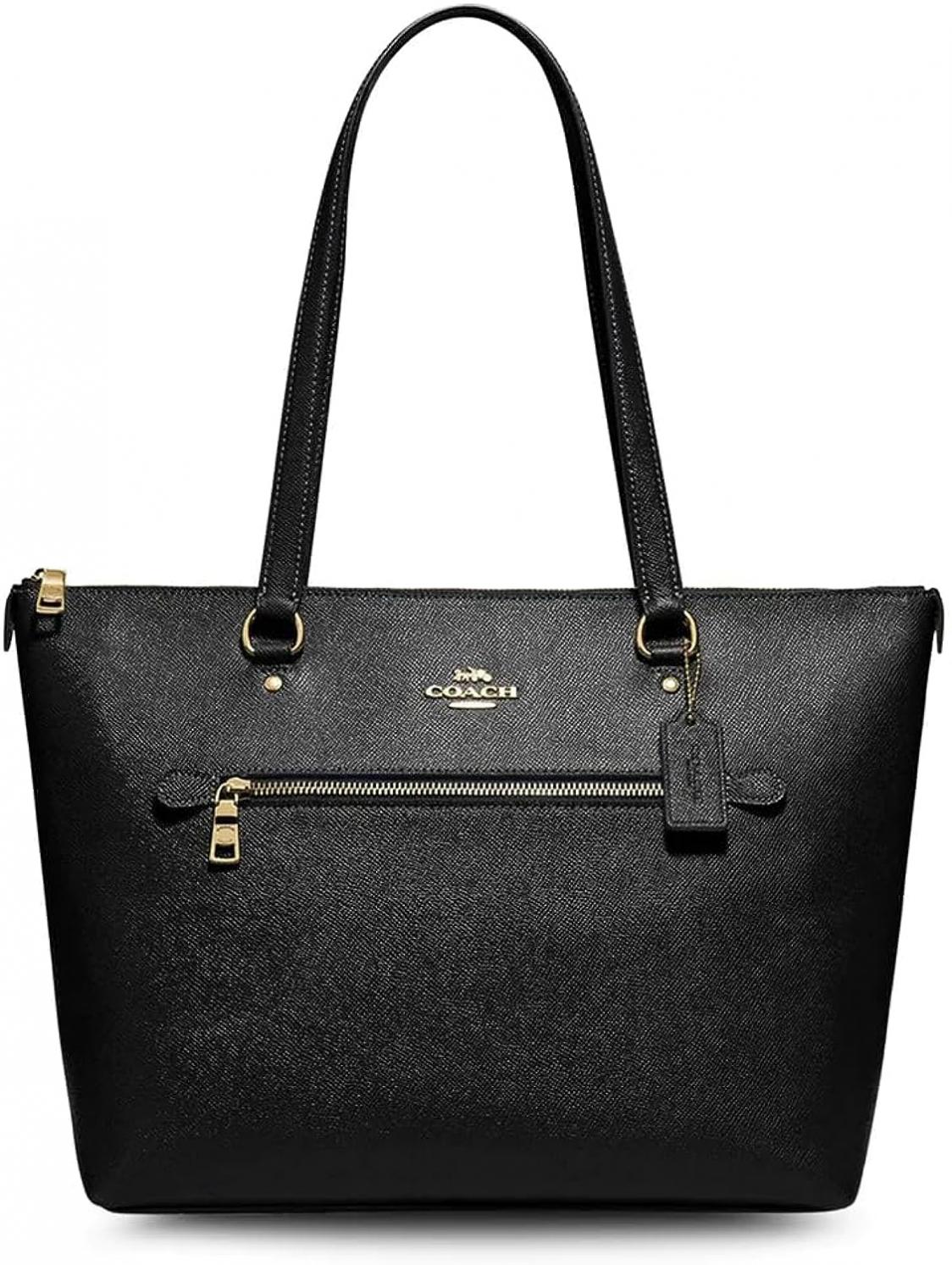 COACH Crossgrain Leather Gallery Tote