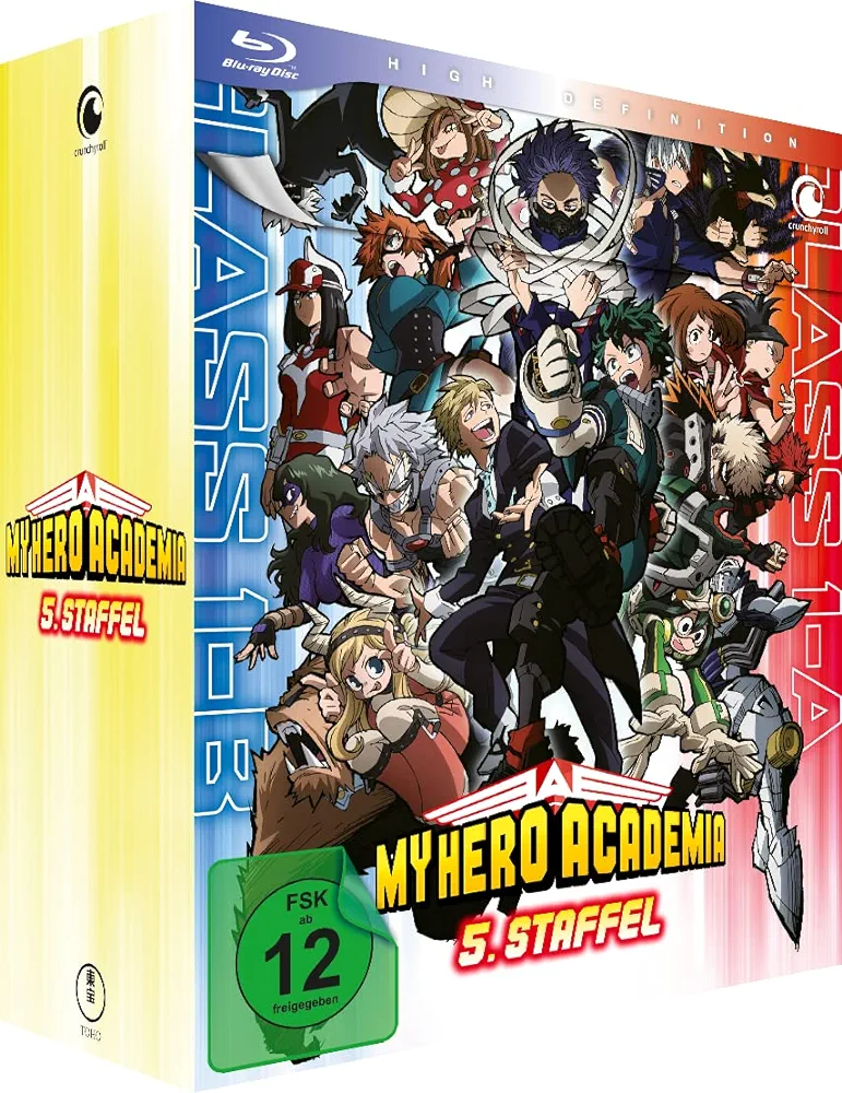 My Hero Academia - 5. Staffel - Blu-ray Vol. 1 mit Sammelschuber (Limited Edition)