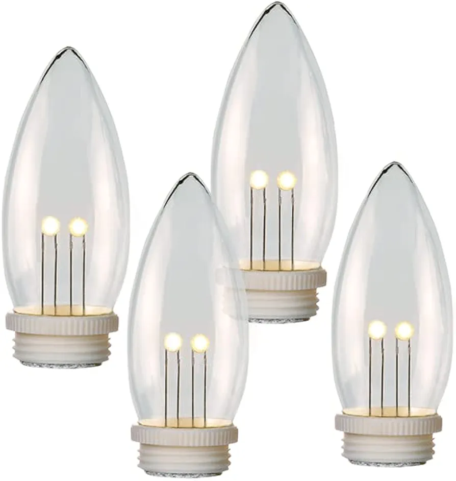 replacement bulbs multi pack twinkle . For use in all Celestial Lights window candles 3xAA or 4xAA models. (4)