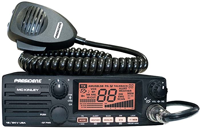 President MCKINLEY USA SSB 12/24V CB Radio