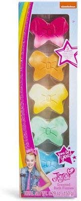 Jojo Siwa 5-pack Scented Bow Bath Fizzies Set