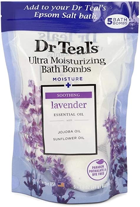 Dr Teals Ultra Moisturizing Bath Bomb Lavender