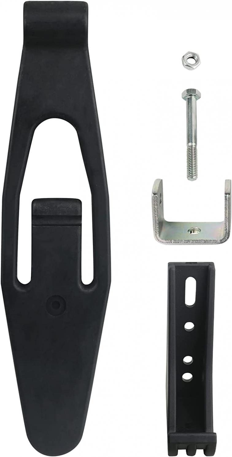 APPERFiT Hood Latch & Bracket (1set) Compatible with 1987-2011 Kenworth T300 T600 T800 W900, Peterbilt 357 367 377 378 379 388 389 Replaces 23-13857 L56-0001