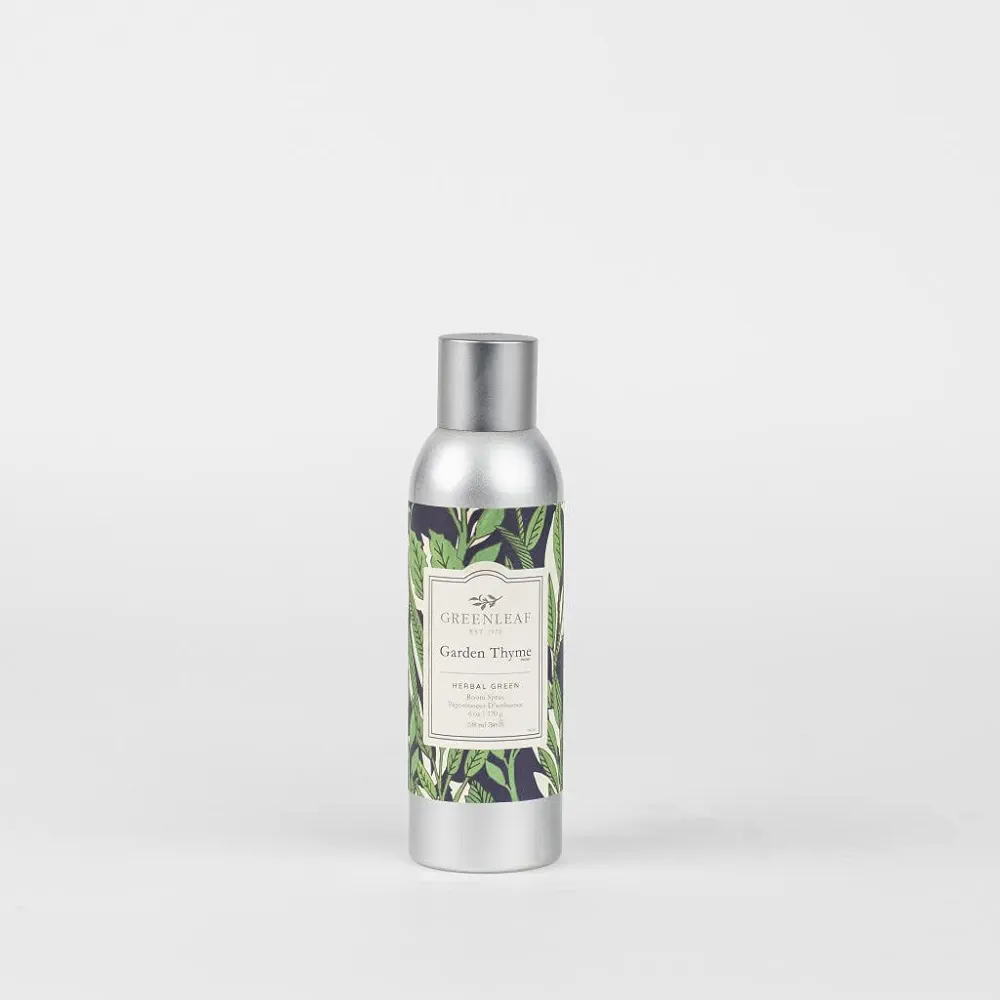 Greenleaf Gifts Highly Fragranced Aerosol Room Freshener Spray - Garden Thyme