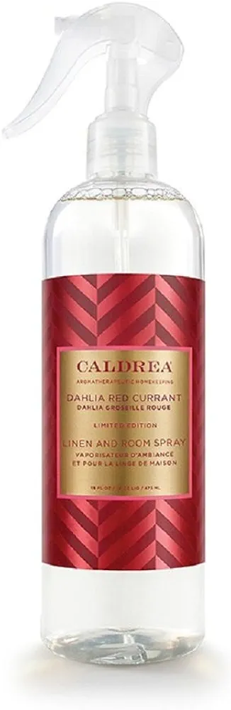 Caldrea Linen & Room Spray, Dahlia Red Currant, 16 Ounce