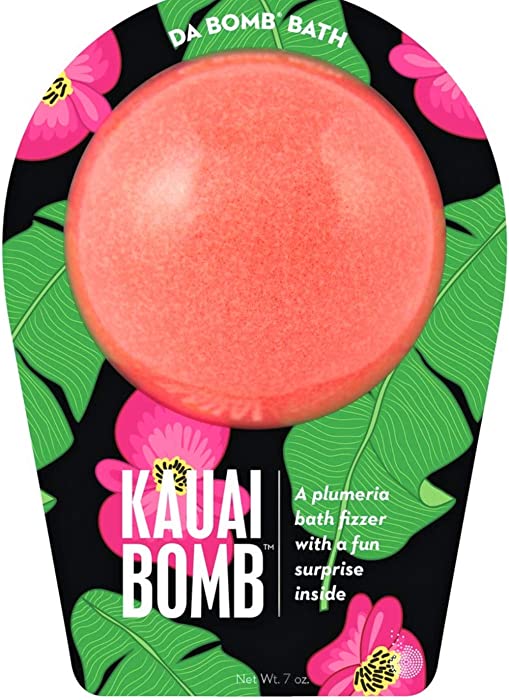 DA BOMB Kauai Bath Bomb, Red, 7 Ounce, SQ0715244