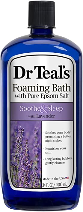 Dr Teal's Foaming Bath, Soothe & Sleep 34 oz (Pack of 5)