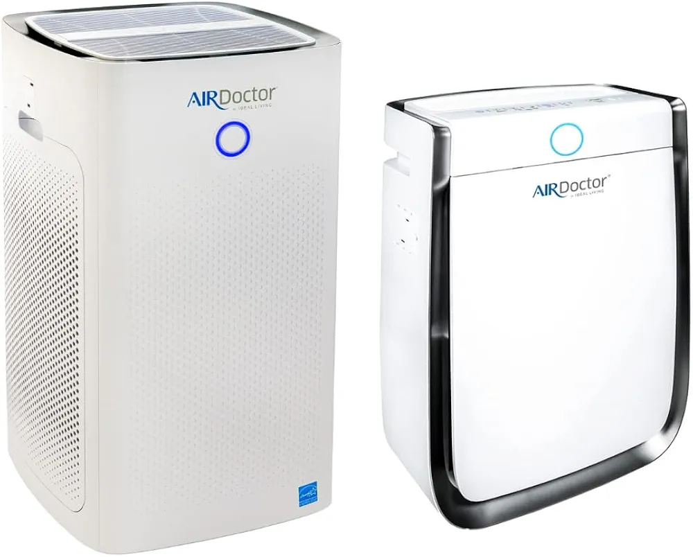 AIRDOCTOR AD5500 New Model! 4-in-1 Air Purifier for Extra Large Spaces & AIRDOCTOR AD3500 New Model! Air Purifier for Home and Large Rooms