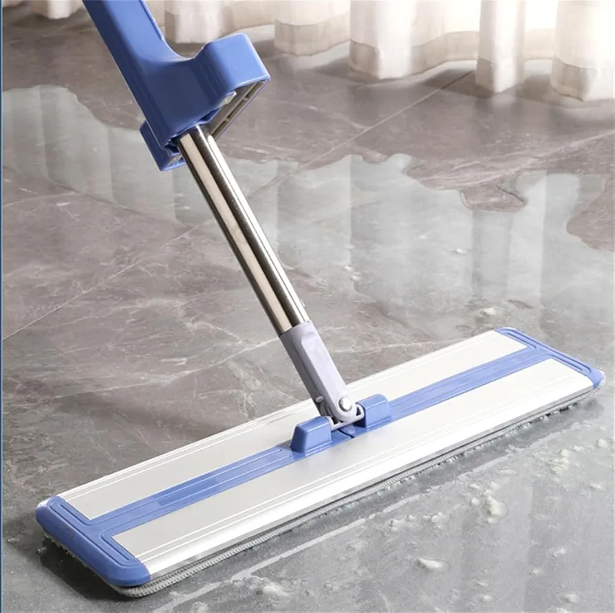 Board Hand Wash Free Flat Mop Aluminium Mop Floor Cloth Lazy Hand Wash Free Flat Mop