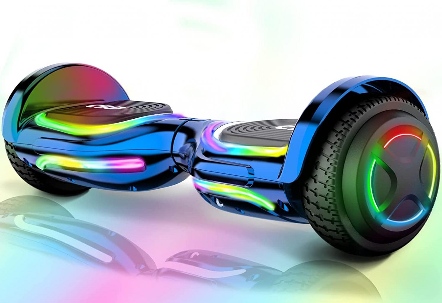 CBD Hoverboard for Kids, Upgraded Hoverboard Bluetooth Speakers & LED Light- 6.5" Tires Dual Powerful Motor All Road Hoverboards - Large Battery Hover Board UL2272 Certified Great Gift