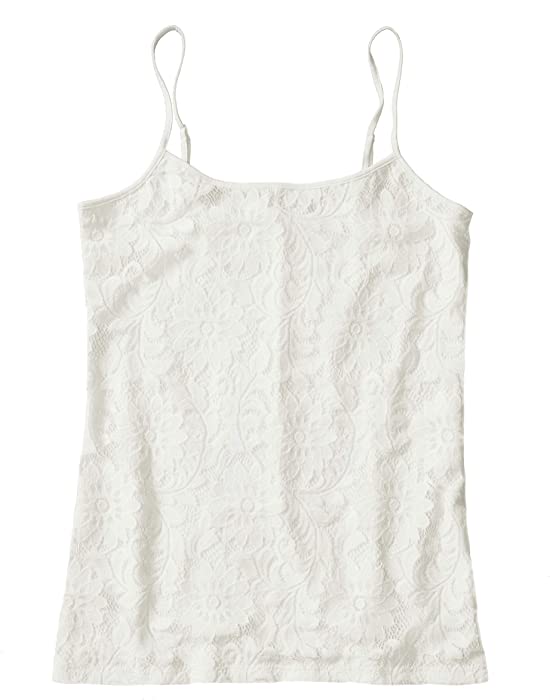 Ann Taylor LOFT Outlet Women's Lace Overlay Camisole