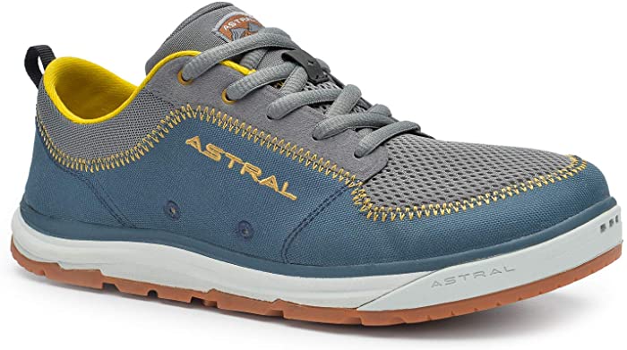 Astral Men's Brewer 2.0 Everyday Minimalist Outdoor Sneakers, Grippy and Quick Drying, Made for Water Sports, Travel, and Rock Scrambling