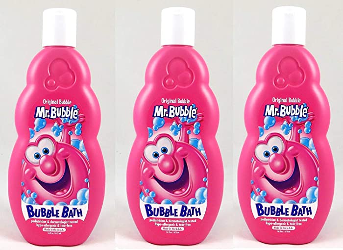 Mr. Bubble Original Bubble Bath, 16 Oz (Pack of 3)