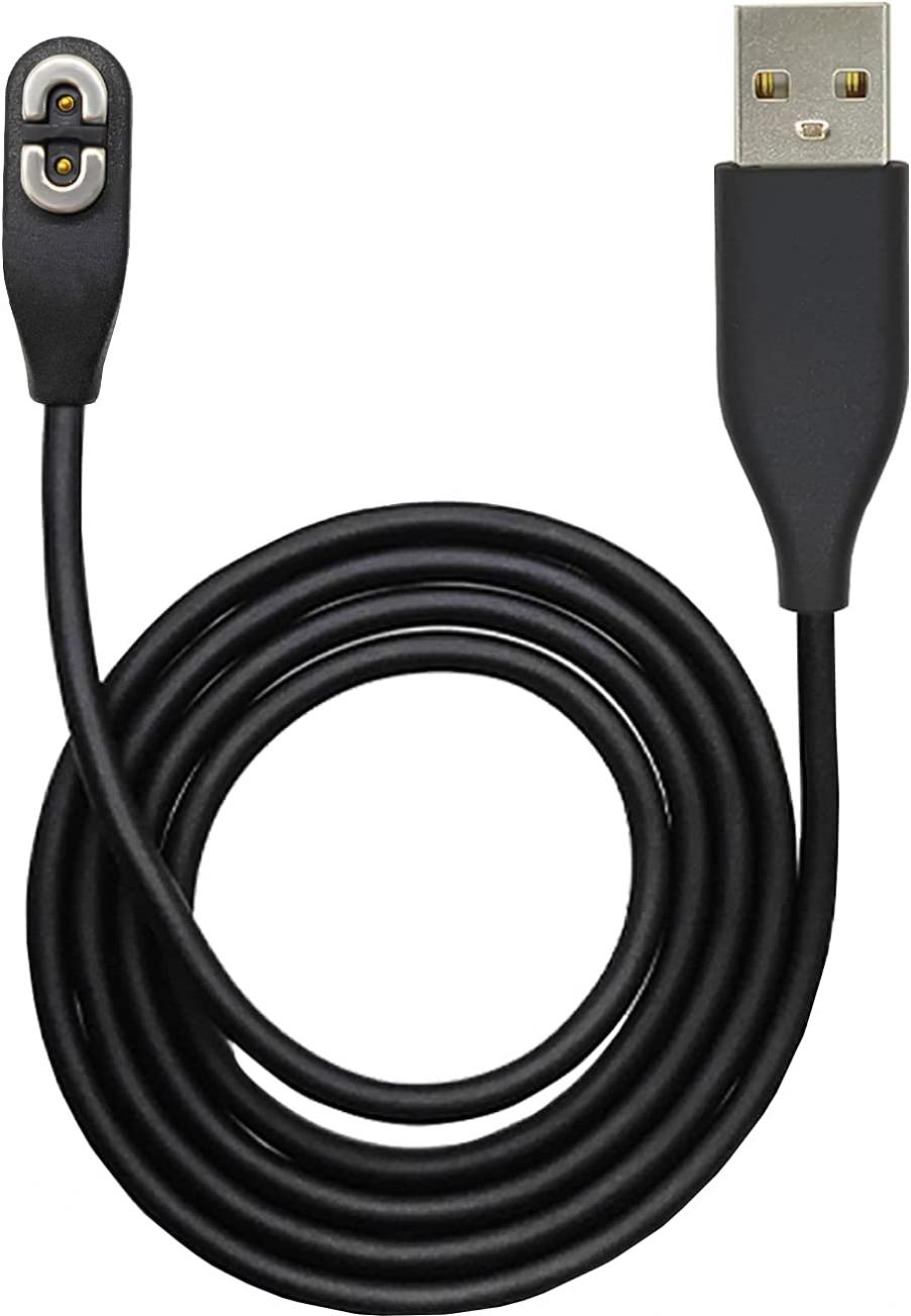 Replacement Charging Cable Flexible USB Cable with Magnetic Charger Connector Compatible with AfterShokz Aeropex/OpenComm & Shokz OpenRun/OpenRun Pro/OpenRun Mini (AfterShokz Aeropex Mini) Headphones