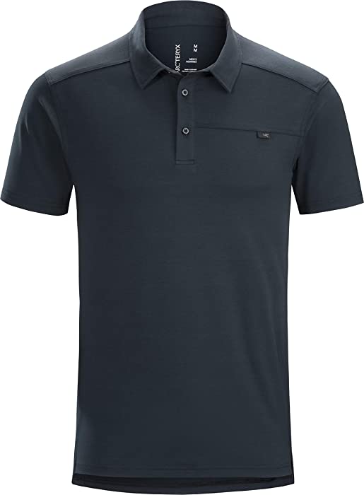 Arc'teryx Captive SS Polo Men's | Cotton Blend, Short Sleeve, Moisture Wicking Polo Shirt