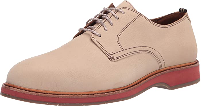 Cole Haan Men's Morris Plain Ox:Taupe Nubuck Oxford