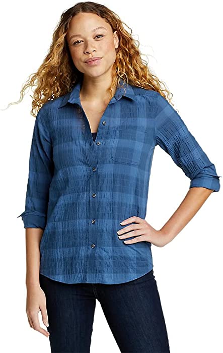 Eddie Bauer Women's Packable Long-Sleeve Shirt