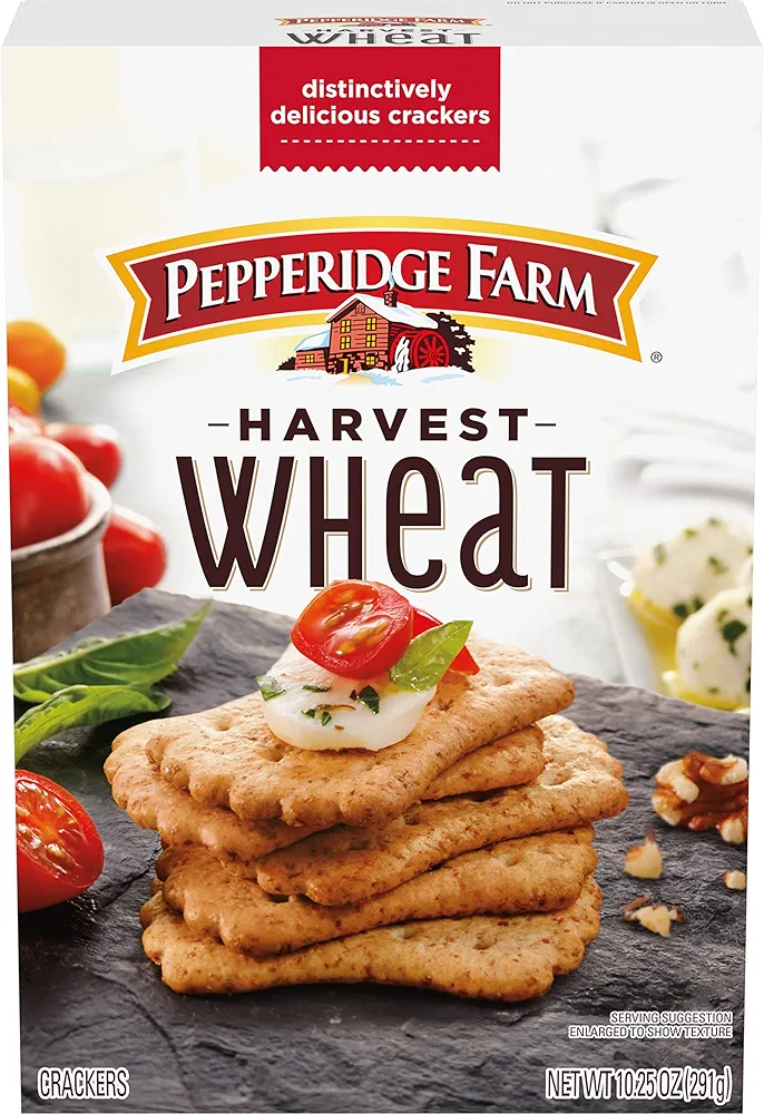 Pepperidge Farm Harvest Wheat Crackers, 10.25 oz. Box