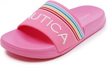 Nautica Kids Youth Athletic Slide Slip-On Sandal - Big Kid/Little Kid |Boys - Girls|