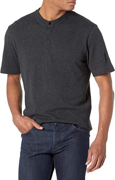 Theory Men's Edson Henley.Double Pima