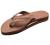 Rainbow Sandals Mens Luxury Leather - Double Layer Arch Support with 1" Strap