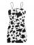 SOLY HUX Women's Spaghetti Strap Bodycon Mini Pencil Dress