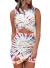 FIYOTE Women's Hollow Out Twist Bodycon Dresses Sleeveless Slim Fit Evening Dress