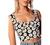 SOFIA'S CHOICE Women's Lace Patchwork Cami Summer Vintage Y2k Corset Tank Top Khaki Small