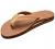 Rainbow Sandals Mens Luxury Leather - Double Layer Arch Support with 1" Strap