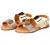 bebe Girls’ Sandal – Two Strapped Patent Leatherette Glitter Sandals (Toddler/Little Kid)