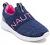 Nautica Kids Girls Youth Athletic Fashion Sneaker Running Shoe -Slip On- Little Kid/Big Kid