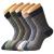 5 Pack Womens Wool Socks Winter Warm Socks Thick Knit Cabin Cozy Crew Soft Socks Gifts for Women