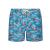 BLUE COAST YACHTING Men's Swim Trunks Printed Quick Dry Swim Shorts with Mesh Lining and Pockets