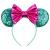 YanJie Mouse Ears Bow Headbands, Glitter Party Princess Decoration Cosplay Costume for Girls & Women