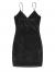 SOLY HUX Women's Spaghetti Strap Bodycon Mini Pencil Dress