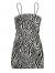 SOLY HUX Women's Spaghetti Strap Bodycon Mini Pencil Dress