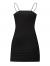 SOLY HUX Women's Spaghetti Strap Bodycon Mini Pencil Dress