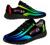 Uminder LGBT Pride Shoes Womens Mens Ultra Lightweight Walking Tennis Sneakers Gift for LGBTQ Support