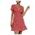 Guldnds Floral Deep V Retro Mini Dress for Women Party Elegant Boho Ruffles Print Slim Swing Tunic Beach Dresses