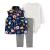 Carter's Baby Girls' 3 Piece Vest Little Jacket Set