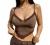 SOFIA'S CHOICE Women's Lace Patchwork Cami Summer Vintage Y2k Corset Tank Top Khaki Small