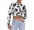 Remidoo Women's Sexy Backless Mock Neck Long Sleeve Crop Top T-Shirt