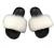 Unpafcxddyig Women Faux Fox Fur Slippers Feather Vegan Leather Open Toe Slip On Sandals