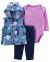 Carter's Baby Girls' 3 Piece Vest Little Jacket Set