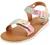 Nicole Miller Girls Chunky Glitter Sandals (Toddler)